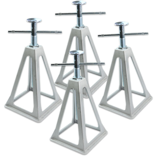 Stack Jack Stands LCW Olympian RV Aluminum Stabilizers Camper Trailer 4 Pack