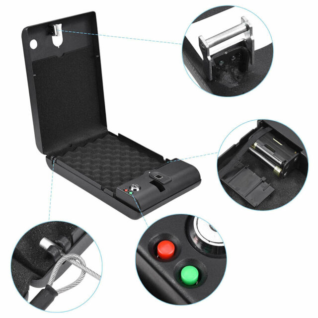 Portable Car Safe Box Electronic Security Storage