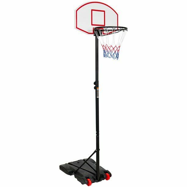 Basketball Hoop For Kids Portable / Height-Adjustable [6.5Ft - 8 Ft]