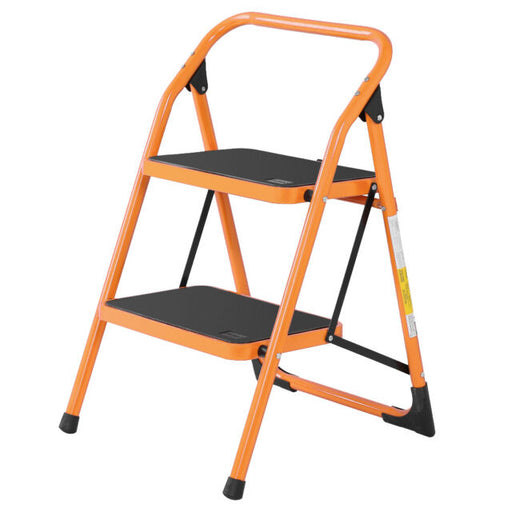 Portable Anti-Slip 2 Step Ladder Folding Step Stool 330 Lbs Max Capacity