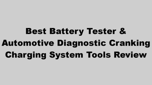 TOPDON AB101 Car Battery Load Tester Charging System Analyzer 100-2000CCA 12V US