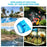 Swimming Pool Cleaning Net Hot Tub Spa Pond Pool Leaf Skimmer Rake Deep Bag Mesh