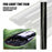12"x72" 35% Medium Black Smoke Headlight Taillight Fog Light Vinyl Tint Film