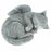 Pet Cat Memorial Sleeping Kitten Statue Angel Wings Grave Marker Keepsake