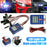 12 LED Light Kit Brake+Headlight+Signal 2.4ghz PPM FM For HSP RC 1/10 Car Truck