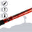 2 PCS Trekking Walking Hiking Sticks Anti-shock Adjustable Alpenstock Poles Red