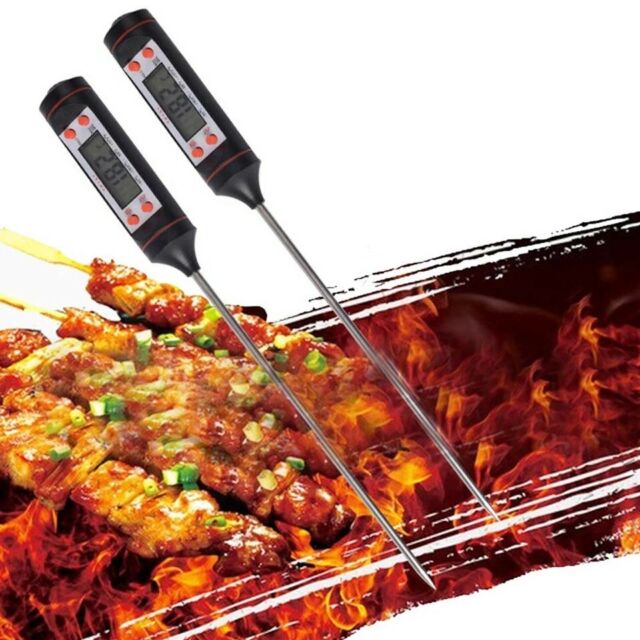 Instant Read Digital Electronic Kitchen Cooking BBQ Grill Food Meat Thermometer