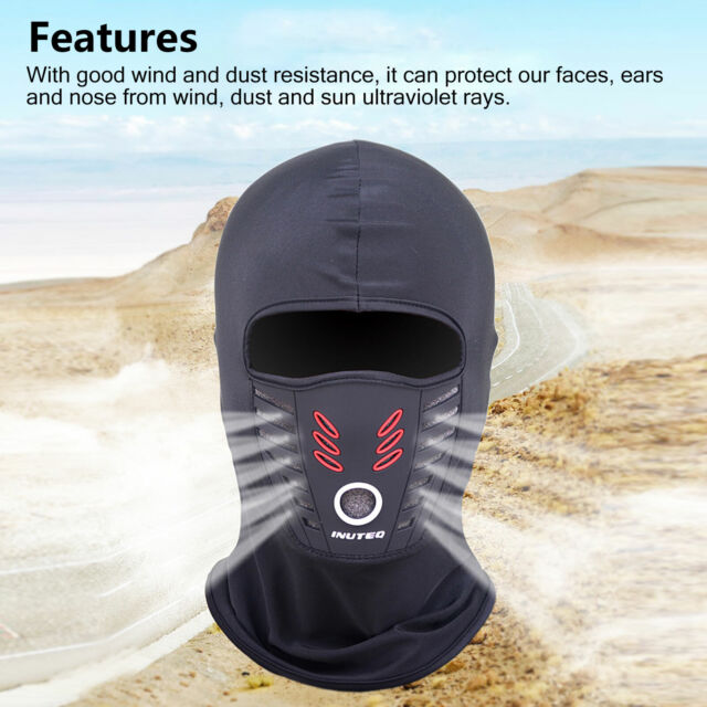 Outdoor Windproof Ski Snow Balaclava Motorcycle Cycling Full Facewear Neck Hood