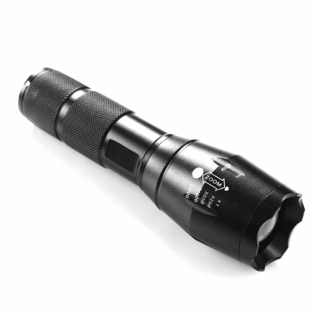 10000 Lumens 5 Modes Zoomable LED 18650 Flashlight Torch Lamp Light