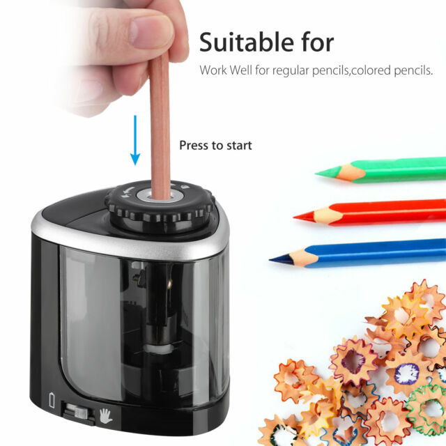 Automatic Electric Pencil Sharpener Battery Operated