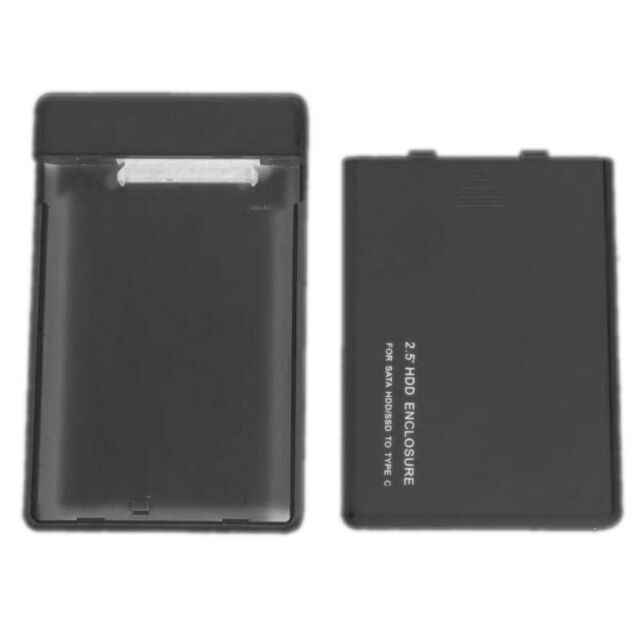 USB 3.1 Type C 2.5" External HDD SSD Enclosure Hard Drive Case SATA 3.0 UASP