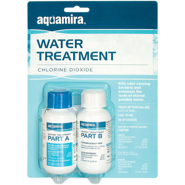Aquamira 2 oz. Water Storage and Purification Treatment