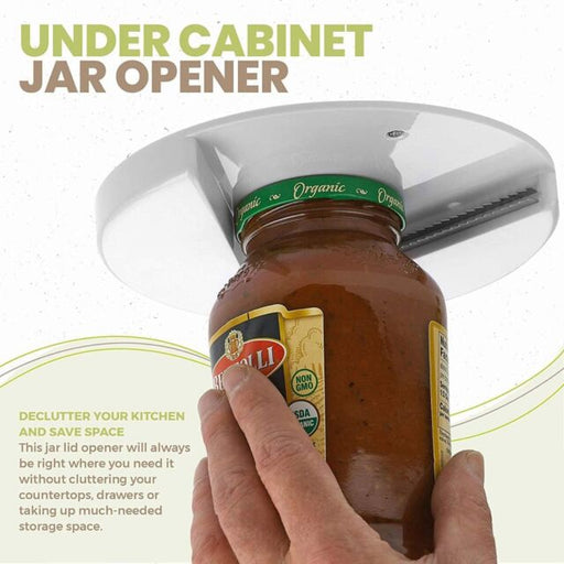 EZ Jar Opener Single Hand Under Cabinet Counter Lid Opener