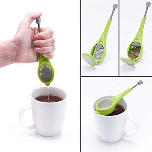 Tea Infuser Loose Tea Leaf Strainer Herbal Spice Silicone Filter Diffuser