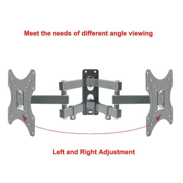 Full Motion TV Wall Mount Bracket Swivel for TV up to 42 inches