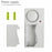 Wireless Control Magnetic Sensor Door Window Home Security Alarm White