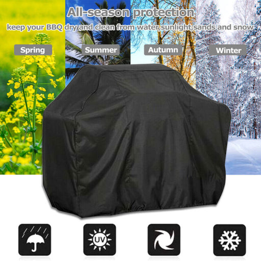 BBQ Gas Grill Cover 57 Inch Barbecue Waterproof Outdoor Heavy Duty Protection