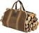 GEX Firewood Fireplace Carrier Logs Tote Holder 20 oz Waxed Canvas Sturdy Bag